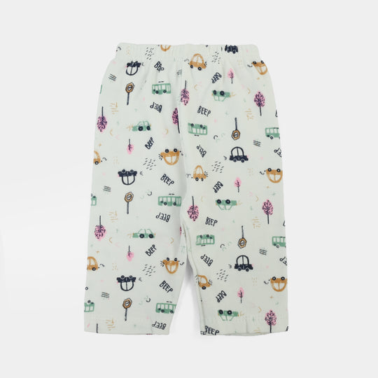 Cotton Trouser 2Pcs 0-3M