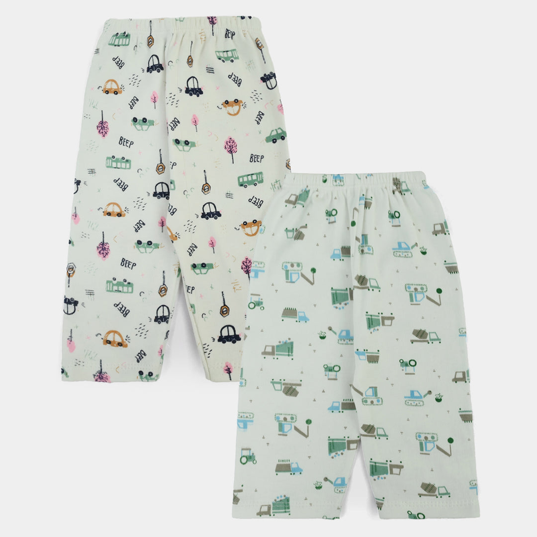 Cotton Trouser 2Pcs 0-3M