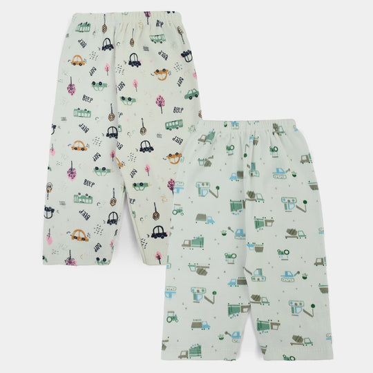 Cotton Trouser 2Pcs 0-3M