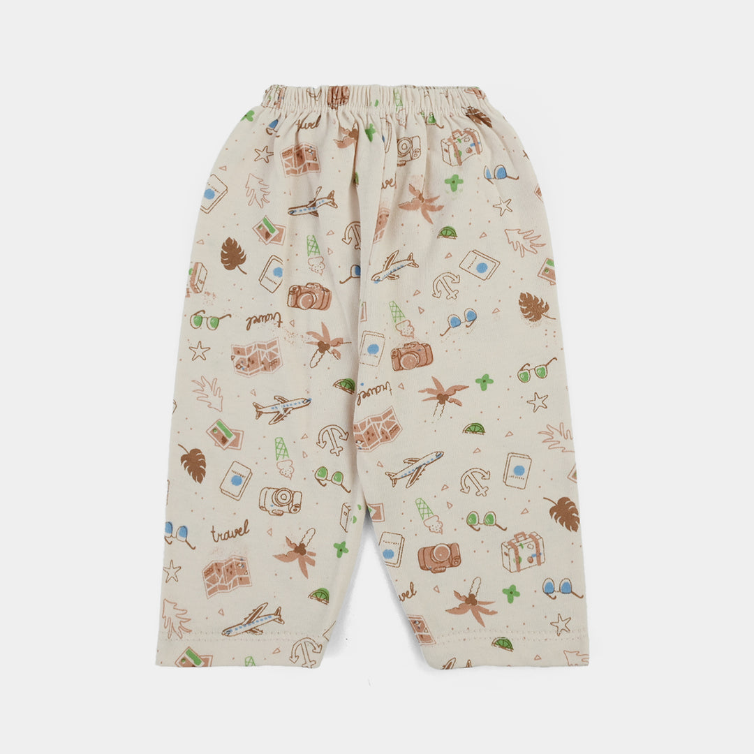 Cotton Trouser 2Pcs 0-3M