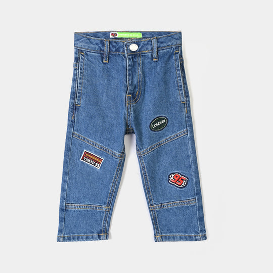 Infant Boys Denim Rigid Pant London - Blue