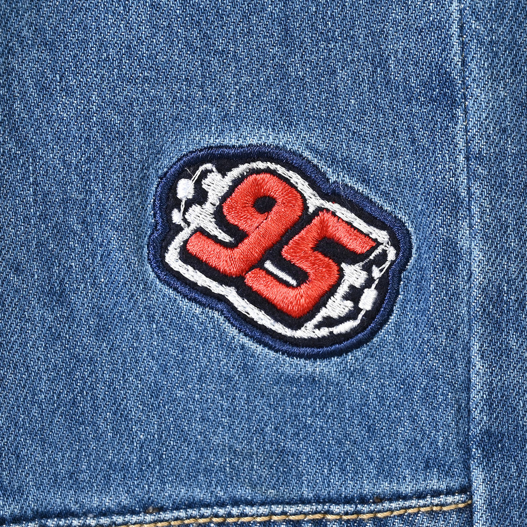 Infant Boys Denim Rigid Pant London - Blue