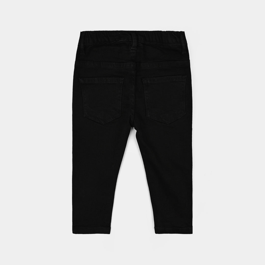 Infant Boys Denim Pant Character-BLACK