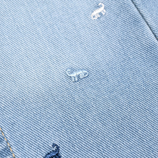 Infant Boys Denim rigid Pant Dino- Blue