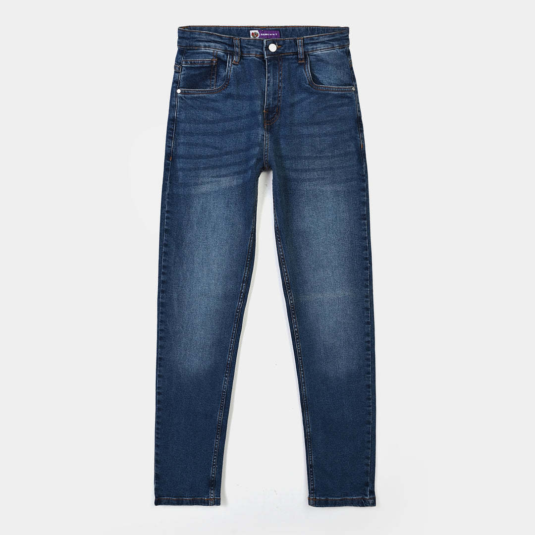 Boys Denim Rigid Pant Basic Mid Blue