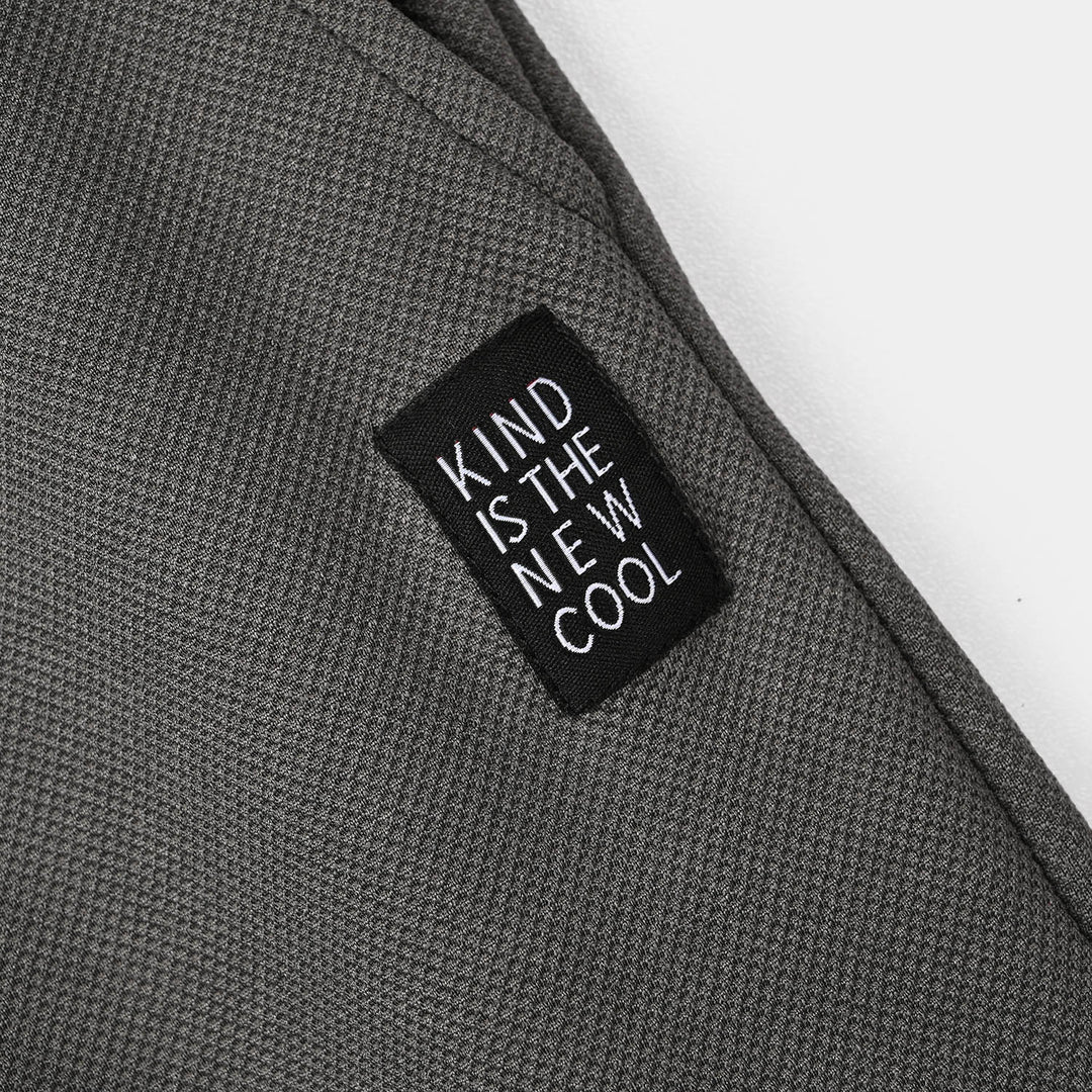 Boys Jumbo Pique Pyjama Kind Is The New Cool - GREY