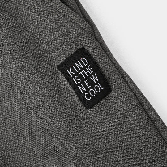 Boys Jumbo Pique Pyjama Kind Is The New Cool - GREY
