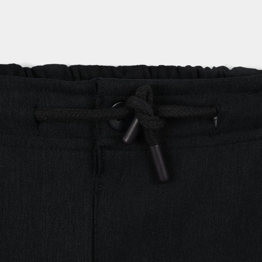 Boys Cotton Twill Pant Poly - BLACK