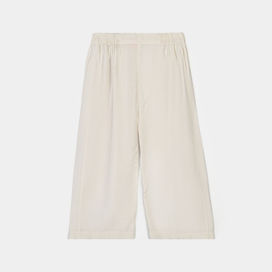 Girls Seersucker Co-Ord Set Caramel-Off White