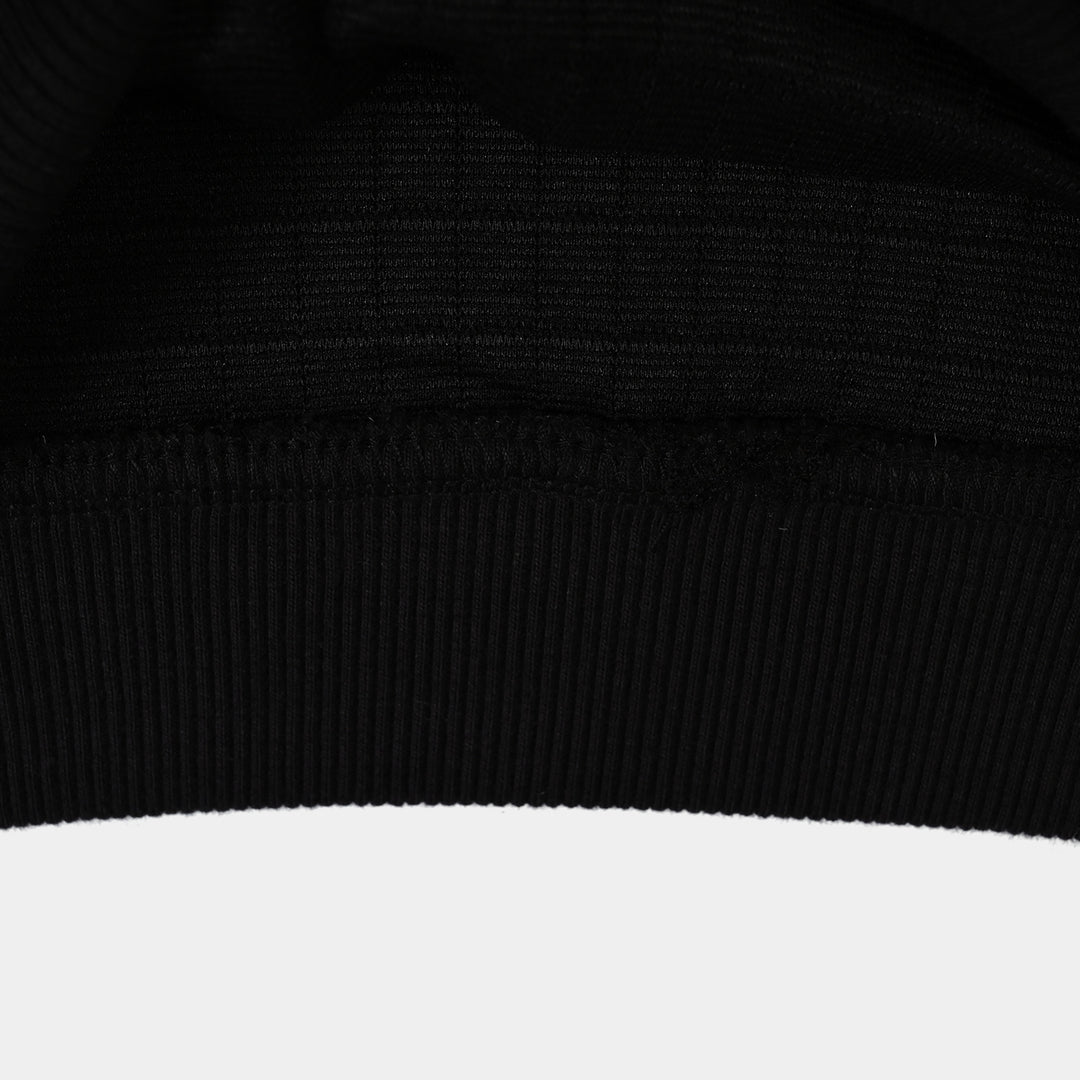 Infant Boys Quilted Sweatshirt Built for Adventure-BLACK