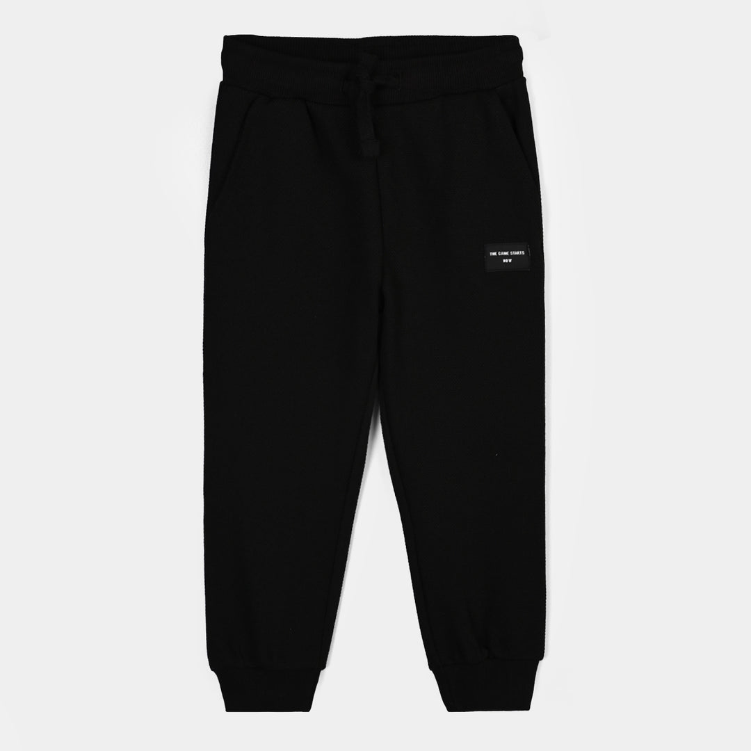 Boys Jacquard Pyjama The game-BLACK