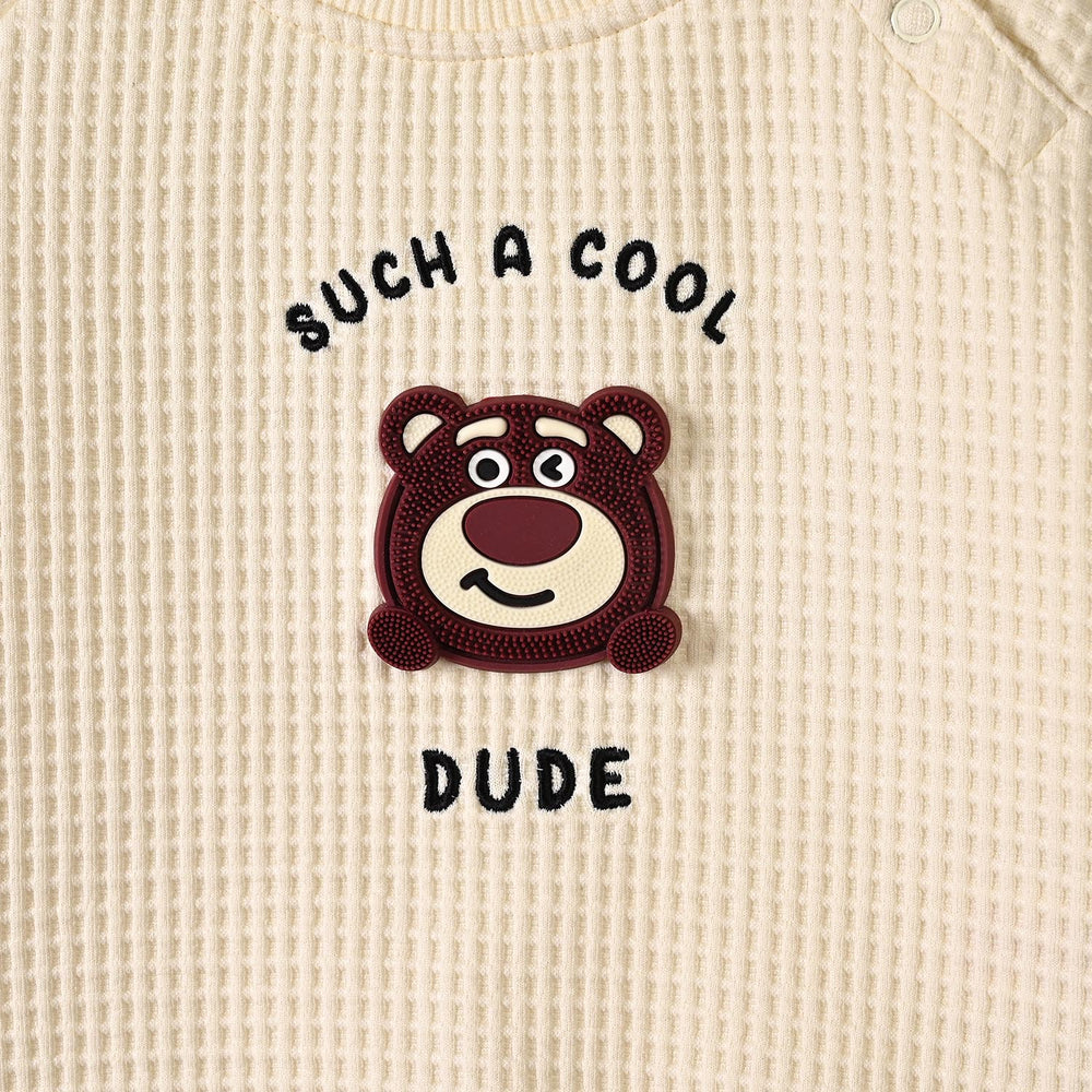 Infant Boys Thermal Sweat Shirt Cool Dude-Off White
