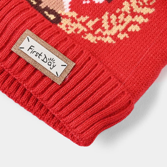 Baby Woolen Cap/Hat 0 TO 6 MONTHS