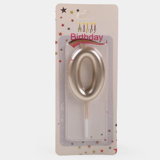 Candle Numeric "0"