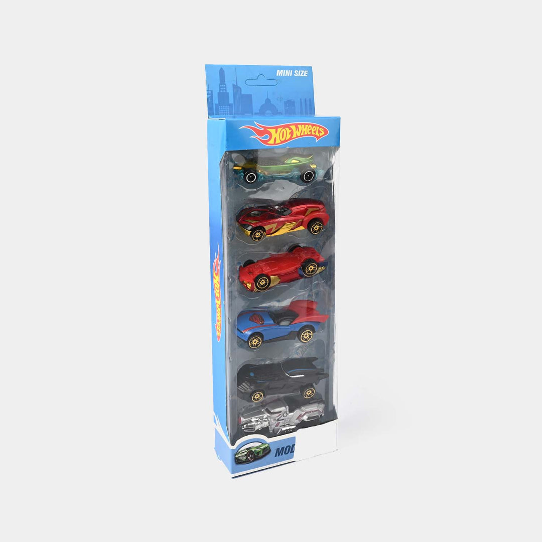 Die-Cast Model Cars Alloy 6Pcs Set