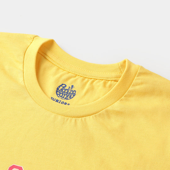 Girls T-Shirt -Yellow