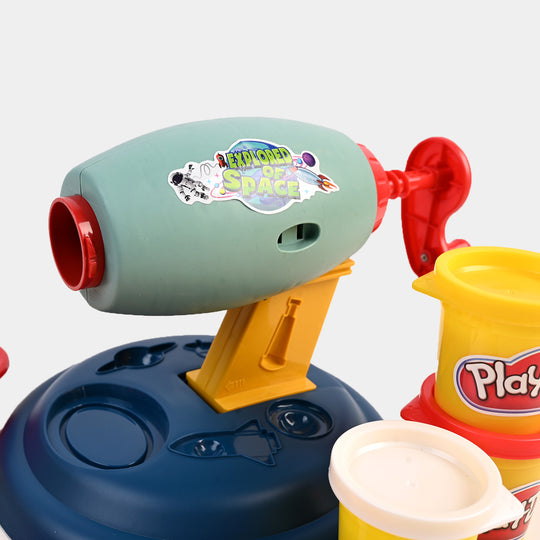 CLAY ROCKET NOODLE MAKER PLAY DOUGH SET