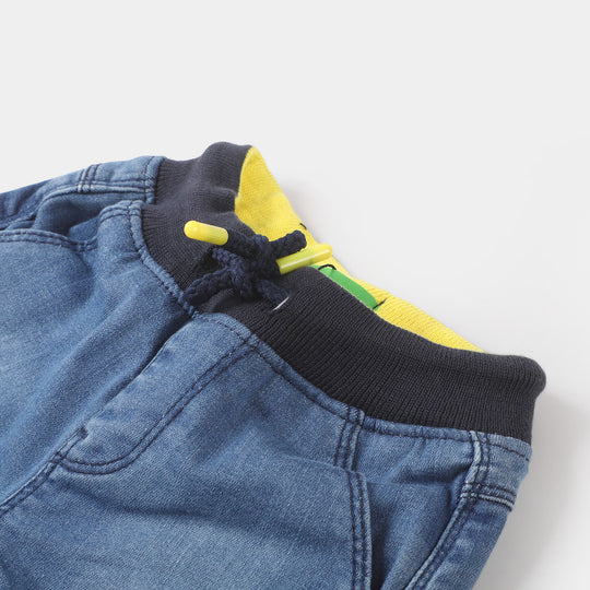 Infant Boys Denim Short Cool kid - Mid Blue