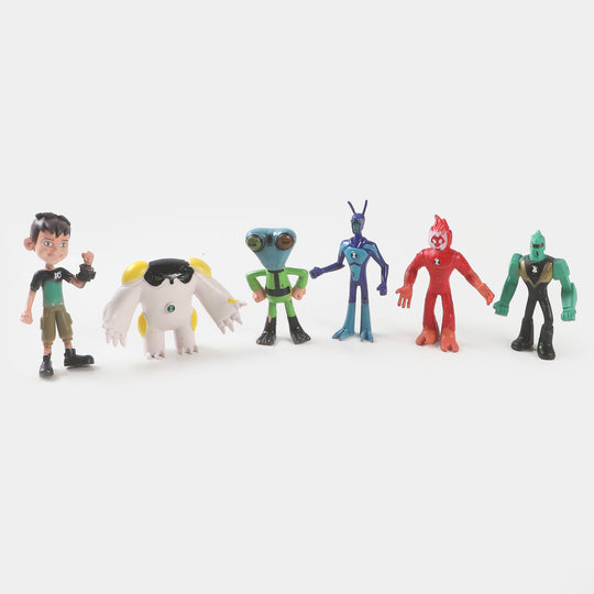 Character Cartoon Play Set For Kids
