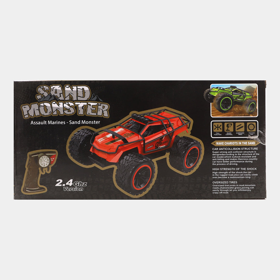 Sand Monster Truck Remote Control Toy For Kids