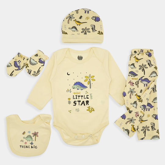 Infant Boys Set 5Pc Dino (R)-Ambrosia