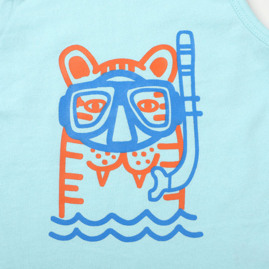 Infant Boys Sando Swim - Sky Blue