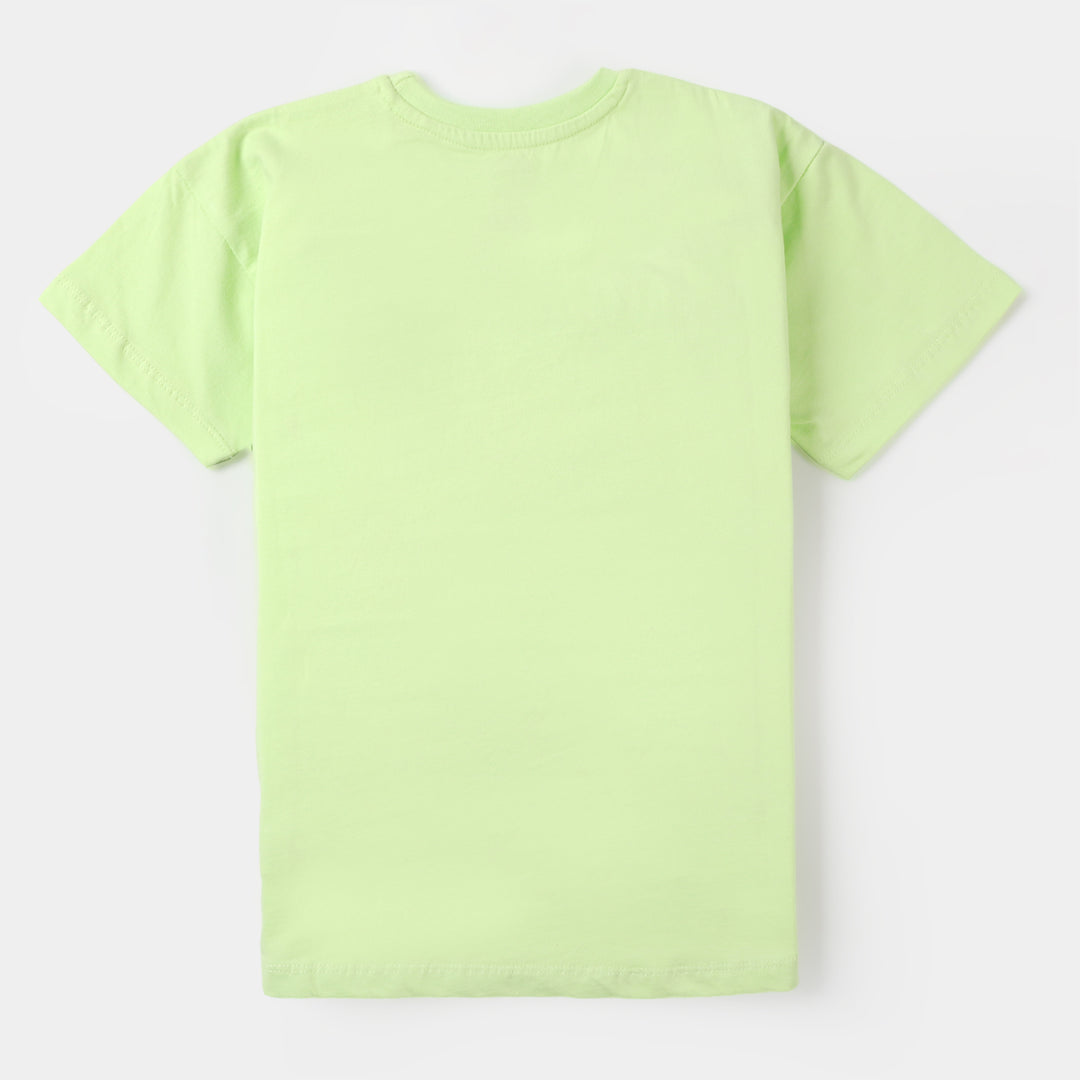 Girls T-Shirt H/S Peanuts  - Sharp Green