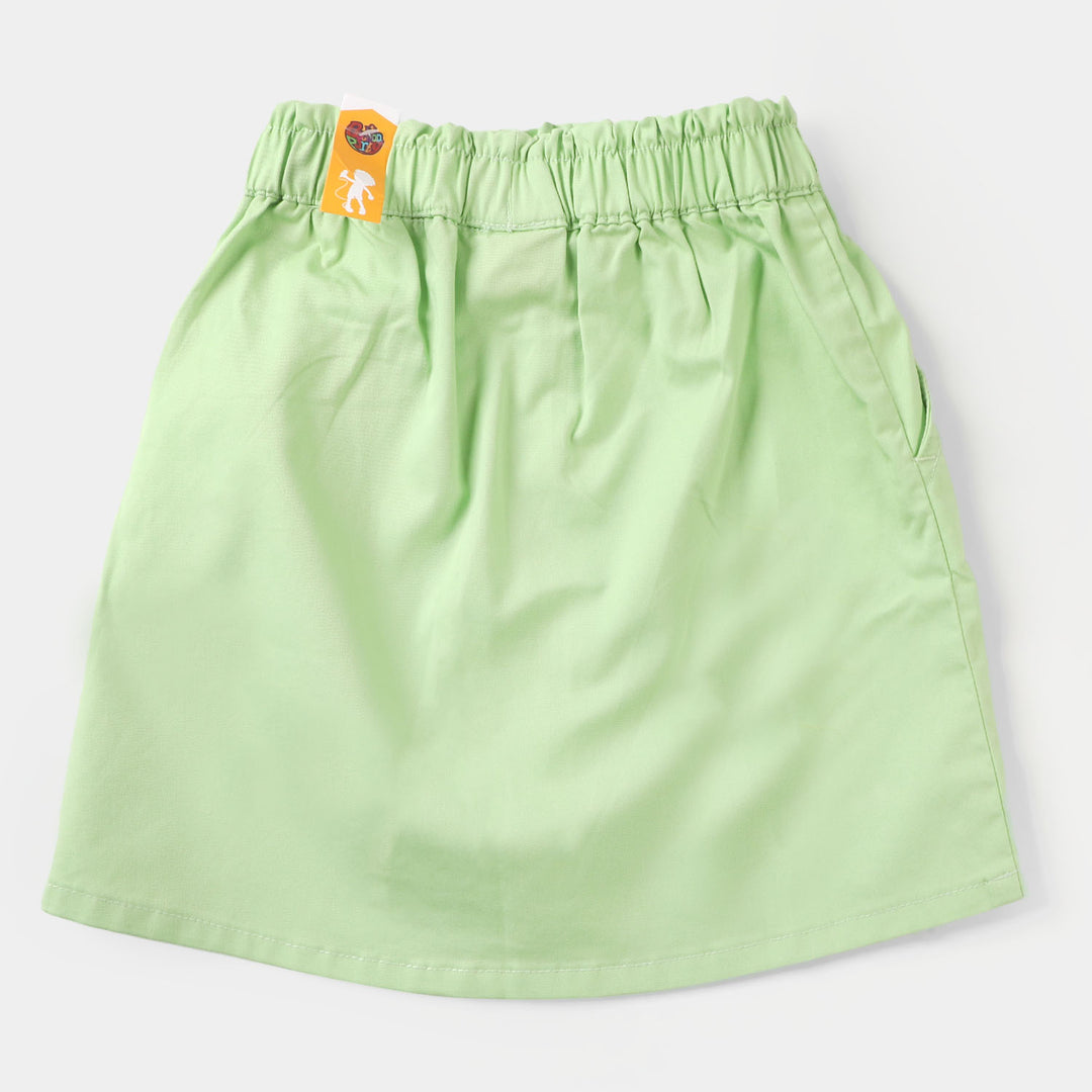 Girls Skirt Woven Happy Days - Sharp Green