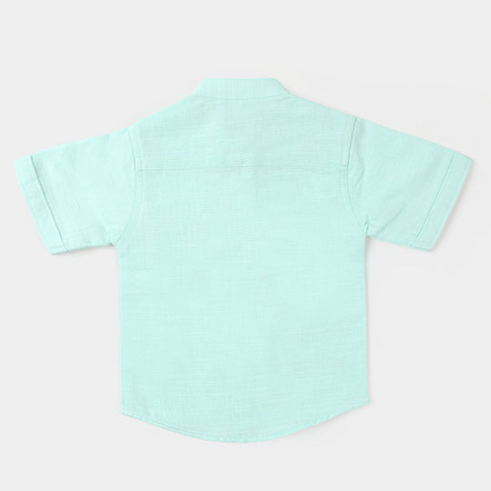 Infant Boys Casual Shirt Bay  - Light BLUE