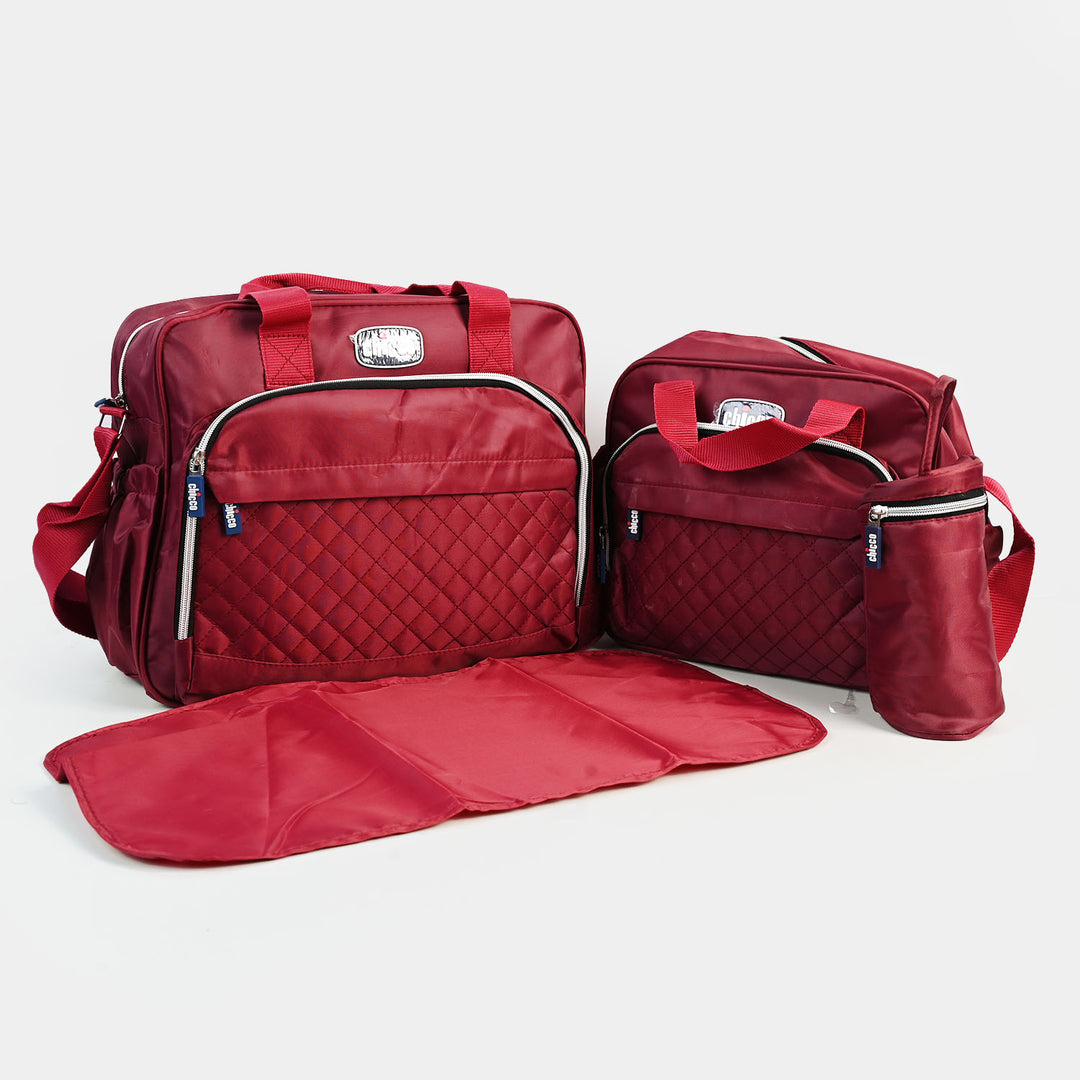 Baby Diaper Bag Large Capacity | Maroon