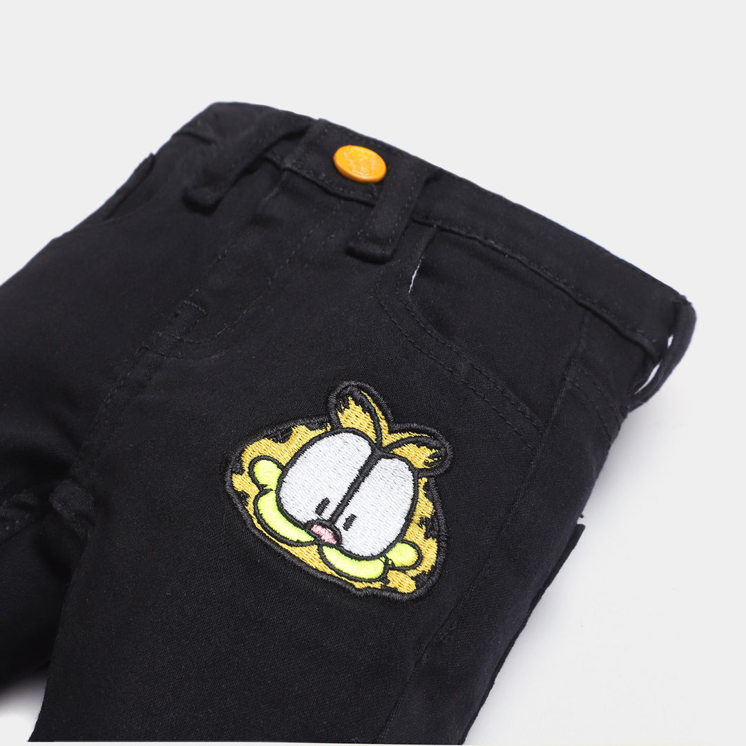 Infant Boys Denim Pant -BLACK