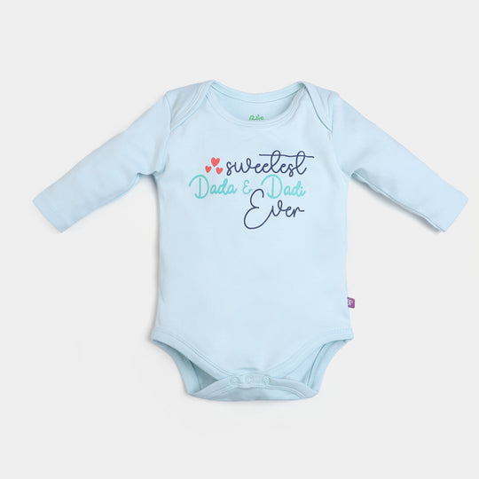 Infant Cotton Romper Sweetest Dada & Dadi-Qulet Tide