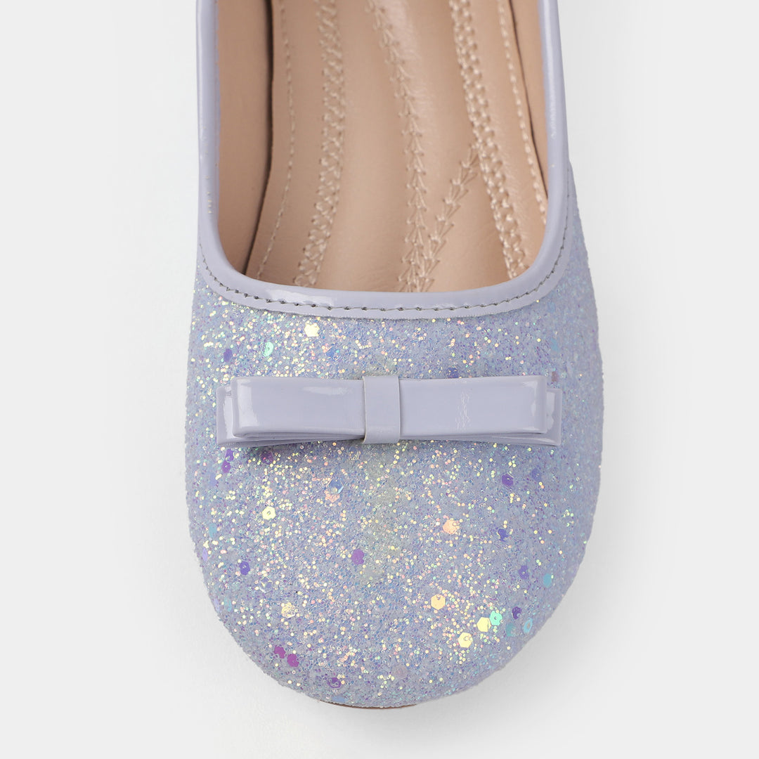Girls Pumps PP 80-21-Purple