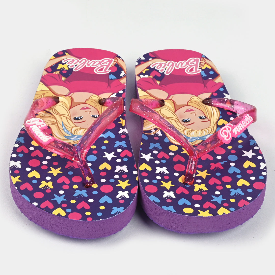 Girls Rubber Slipper AHC-056-Purple