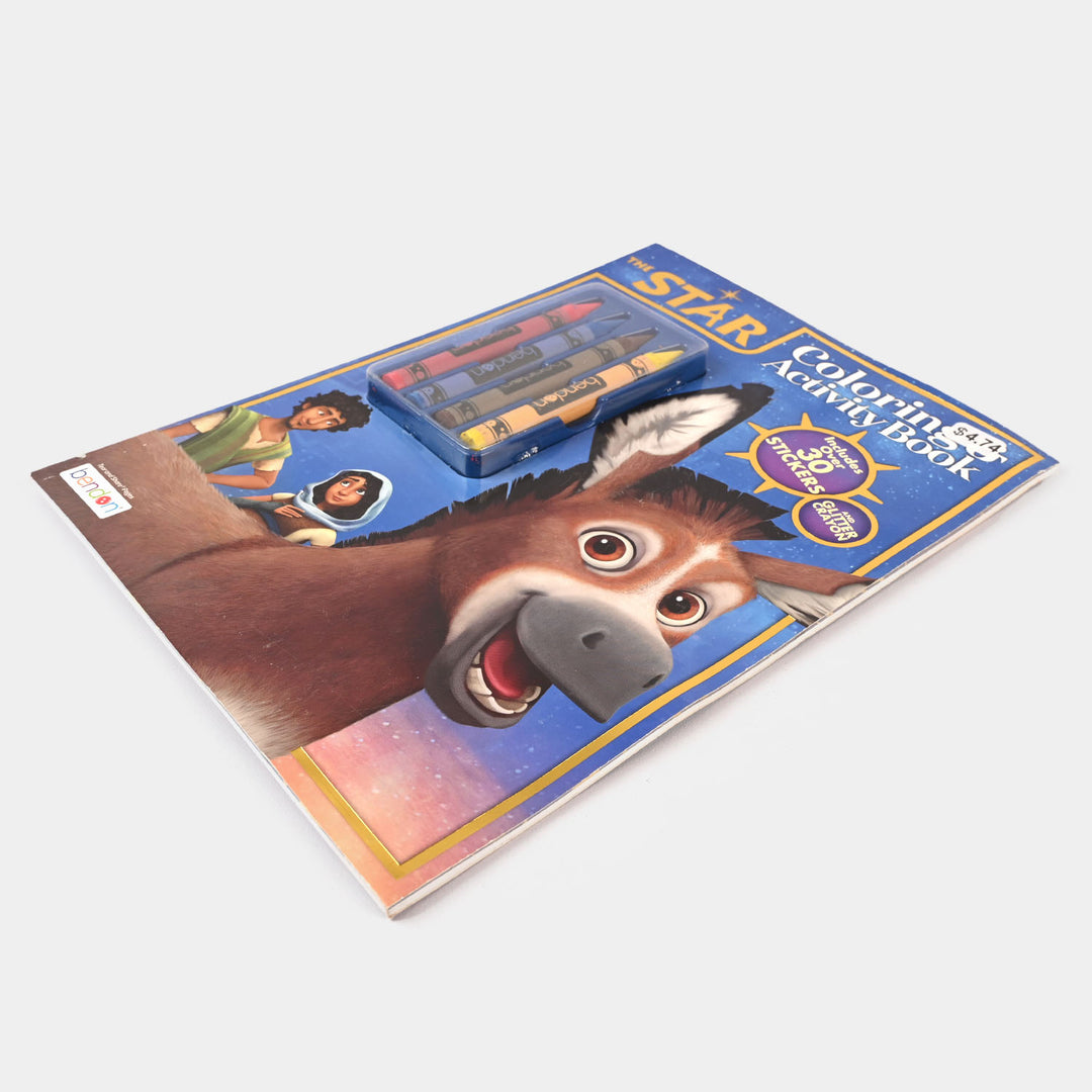 The Star Activity Coloring Sticker Book