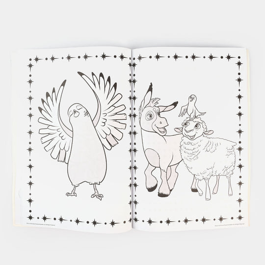 The Star Activity Coloring Sticker Book