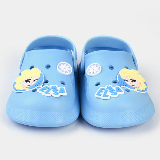 GIRLS CLOGS NON-SLIP SLIPPER-BLUE