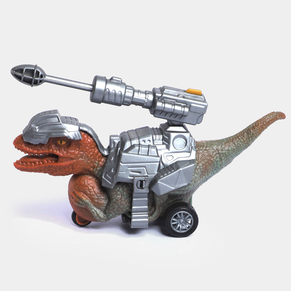 Pull Back & Go Armor Dinosaur Toy For Kids