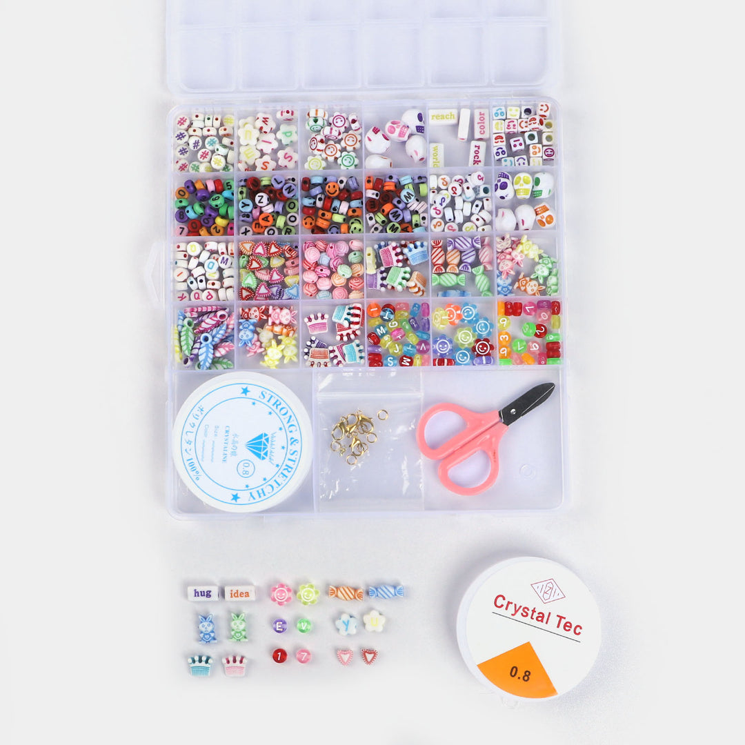 Girls Beads Set For Creative Play