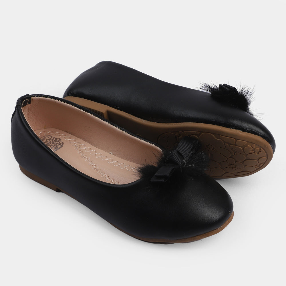 Girls Pumps 1277-BLACK