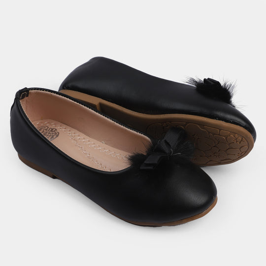 Girls Pumps 1277-BLACK