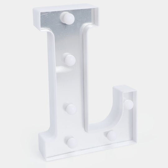 Decoration HB LED Light Silver "L "
