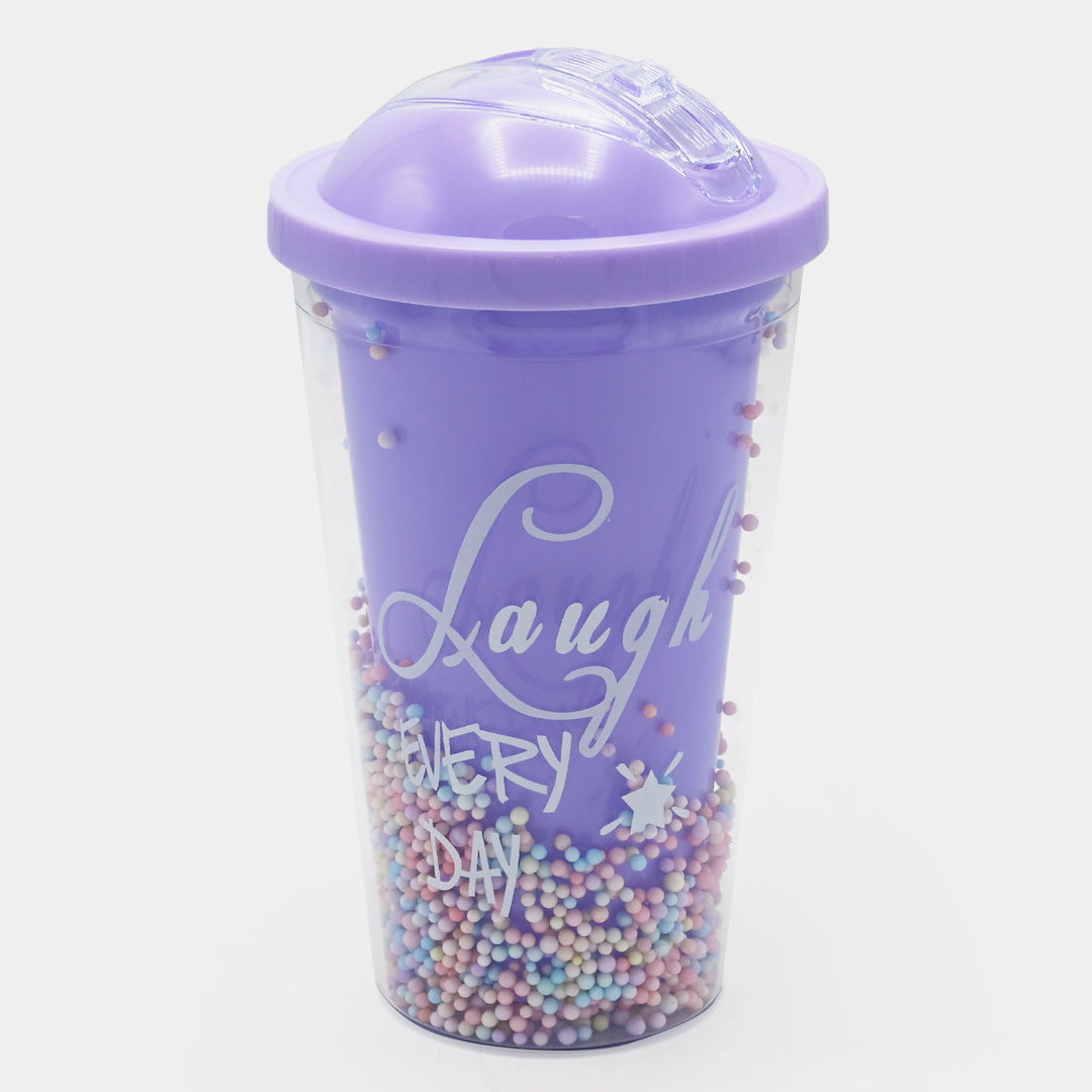Fancy Straw Glass/Cup For Kids
