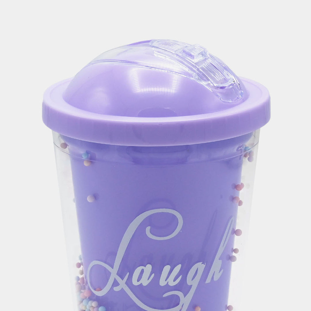 Fancy Straw Glass/Cup For Kids