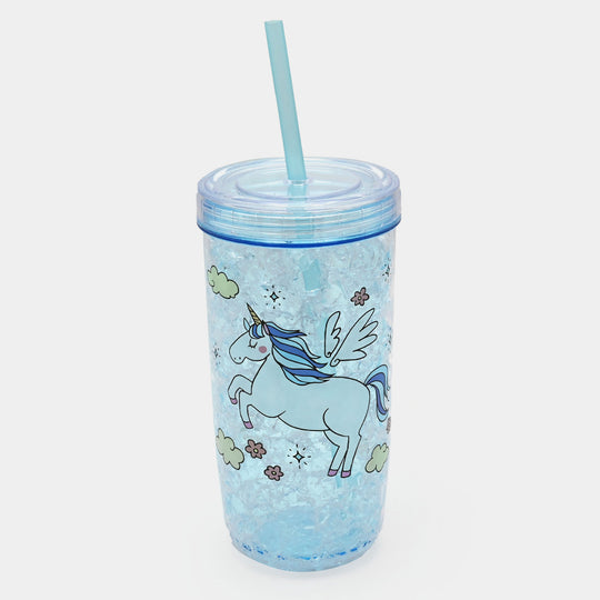 Fancy Straw Glass/Cup For Kids