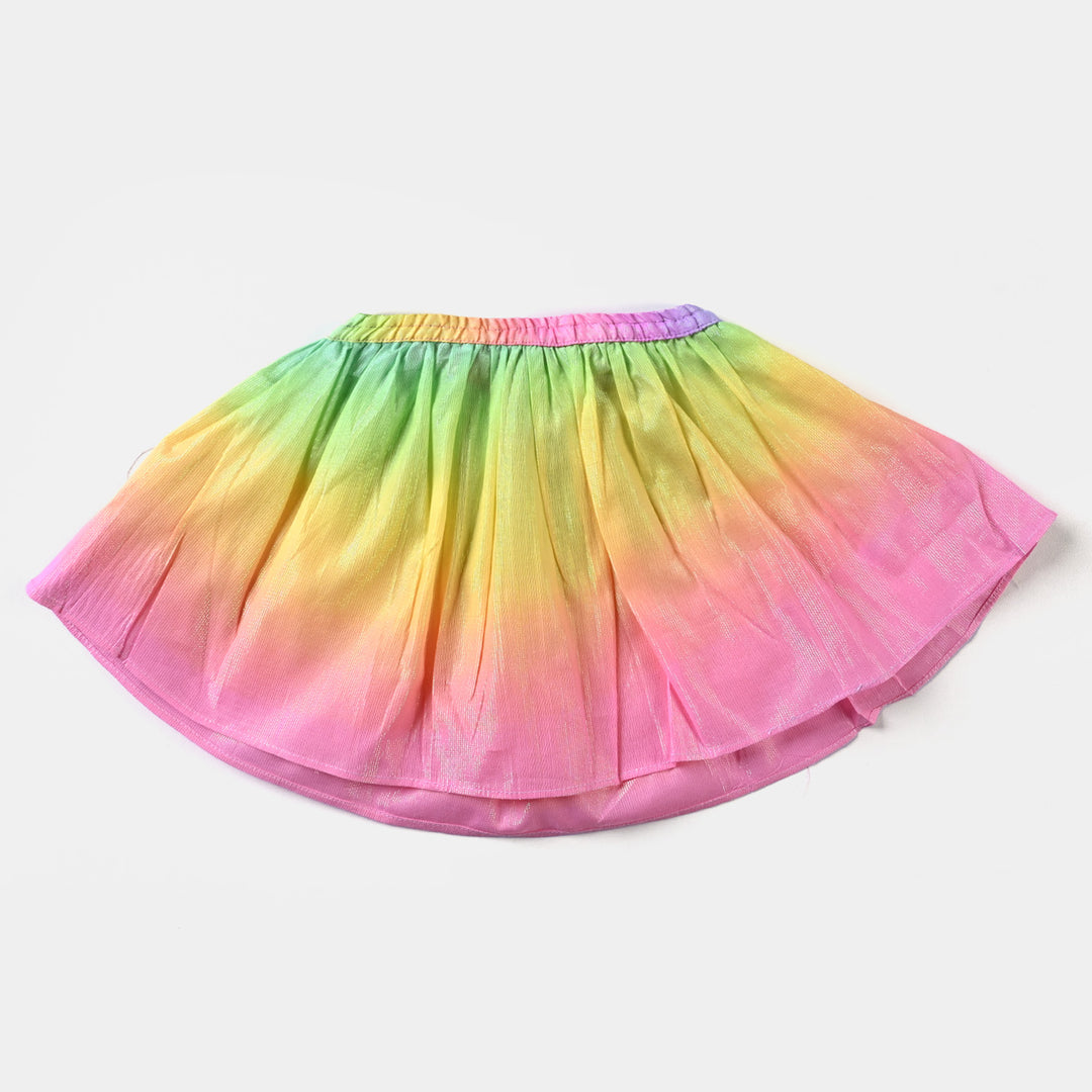 Infant Girls Satin Skirt Moonlight-Multi