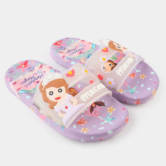 Girls Slippers GLB-5-Purple