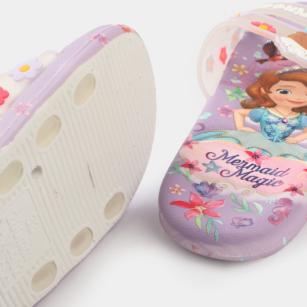 Girls Slippers GLB-5-Purple