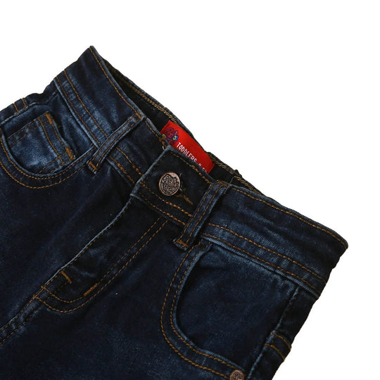 Basic Denim Pant For Boys - Dark Blue