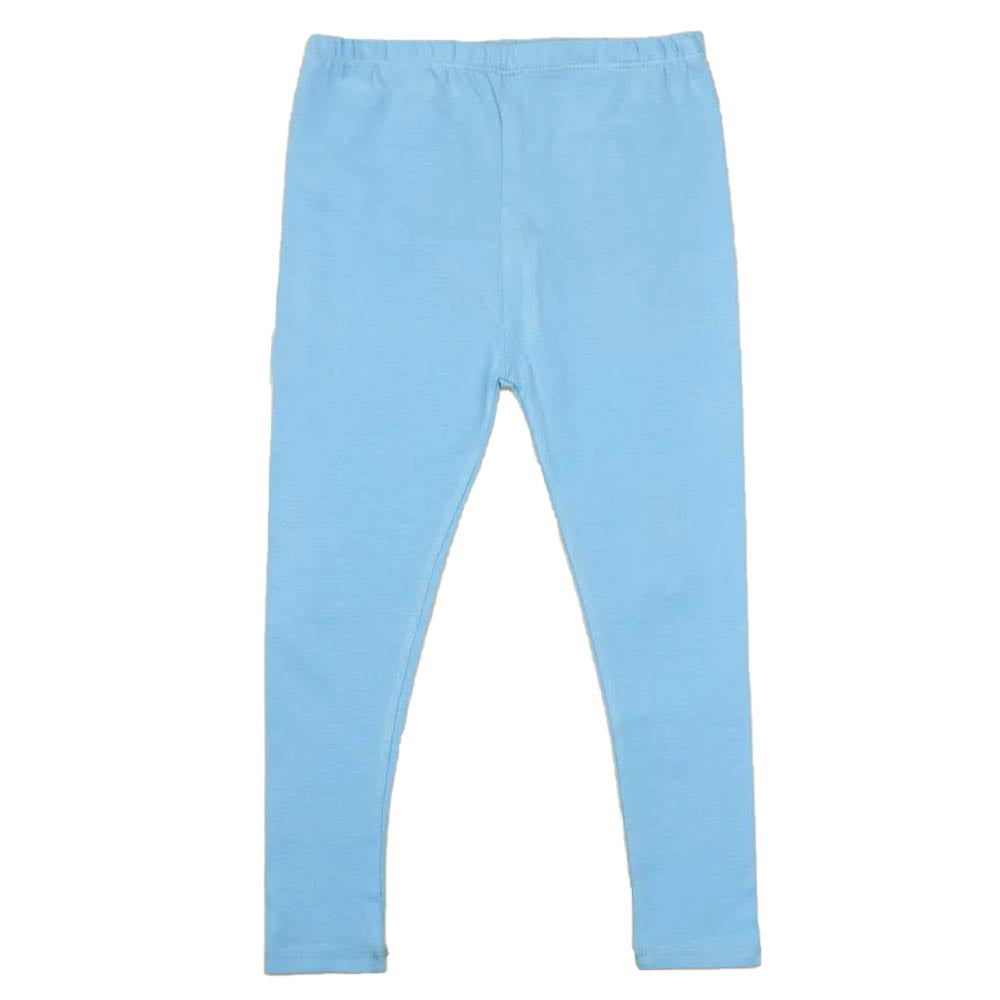 Basic Tights For Girls - Sky Blue